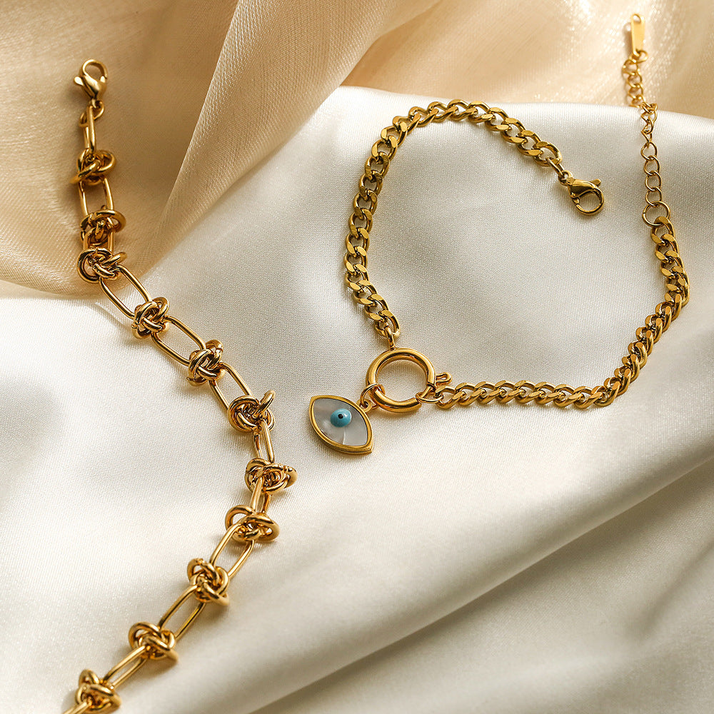 Sisslia Wholesale Hot Sale Punk Style Eye Adjustable Bracelet Holiday Jewelry Accessories for Women