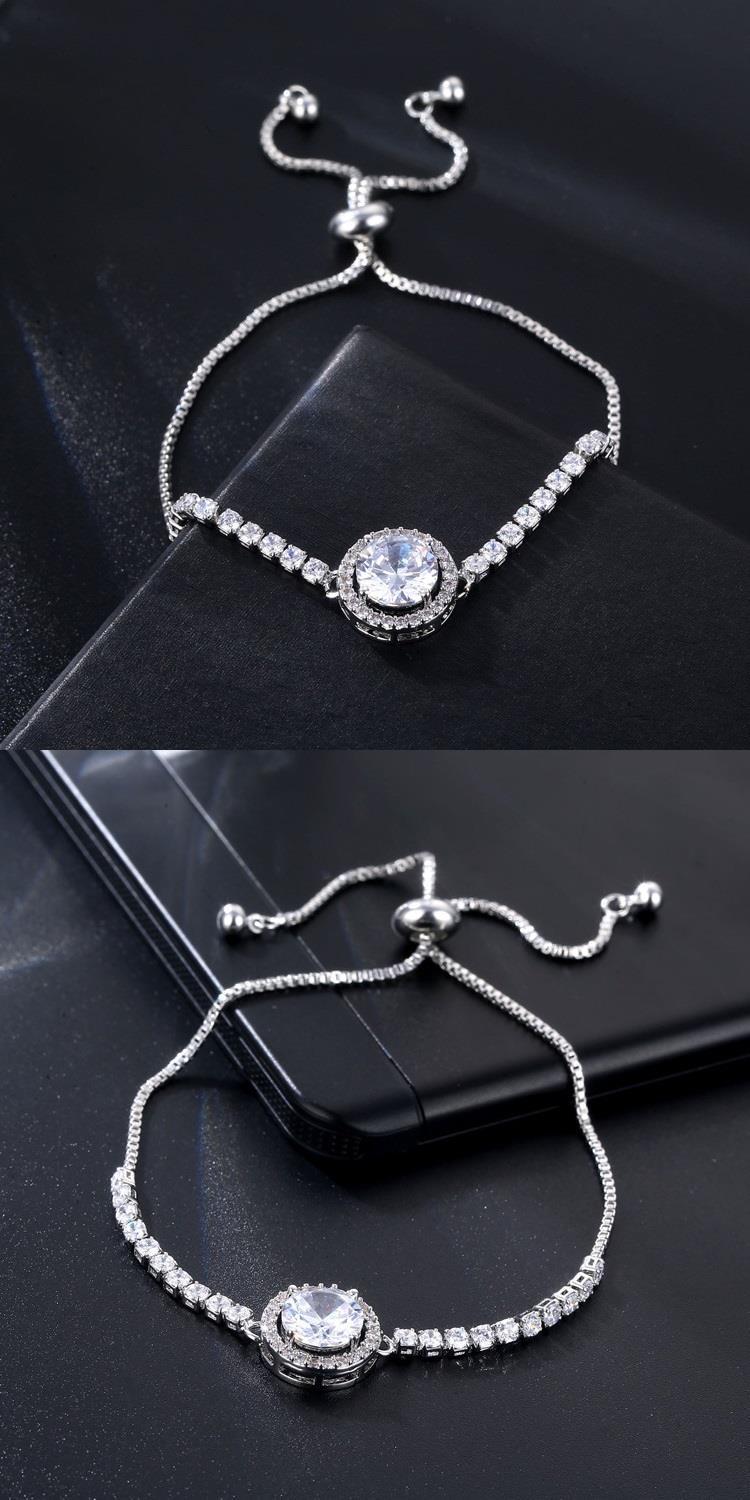 Diamond Personalized Adjustable Bracelet