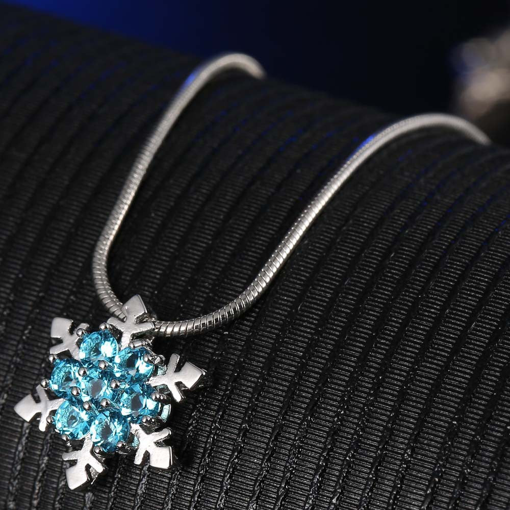 Snowflake Pendant Necklace