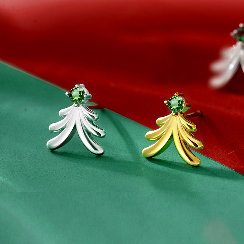 SIsslia 2024 The Latest Christmas Gold and Silver Hop Fashion High Quality Earrings