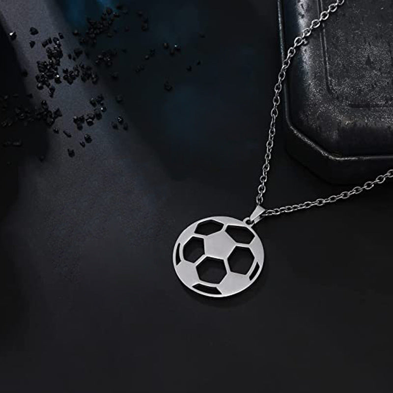 SISSLIA Personalized Customized Sports Name Pendant Necklace Basketball Text Nameplate Girlfriend