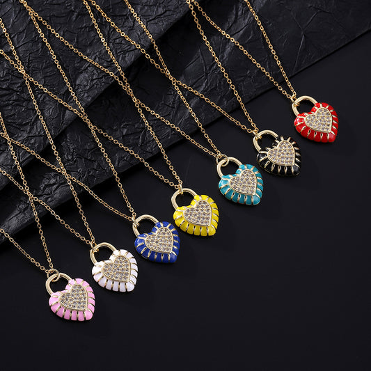 Broken Heart Pendant Necklace