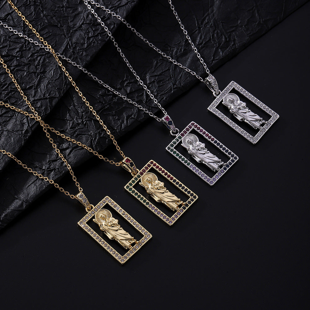 Pattern Hip Hop Necklace