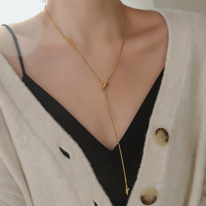 Gold Stainless Steel Necklace