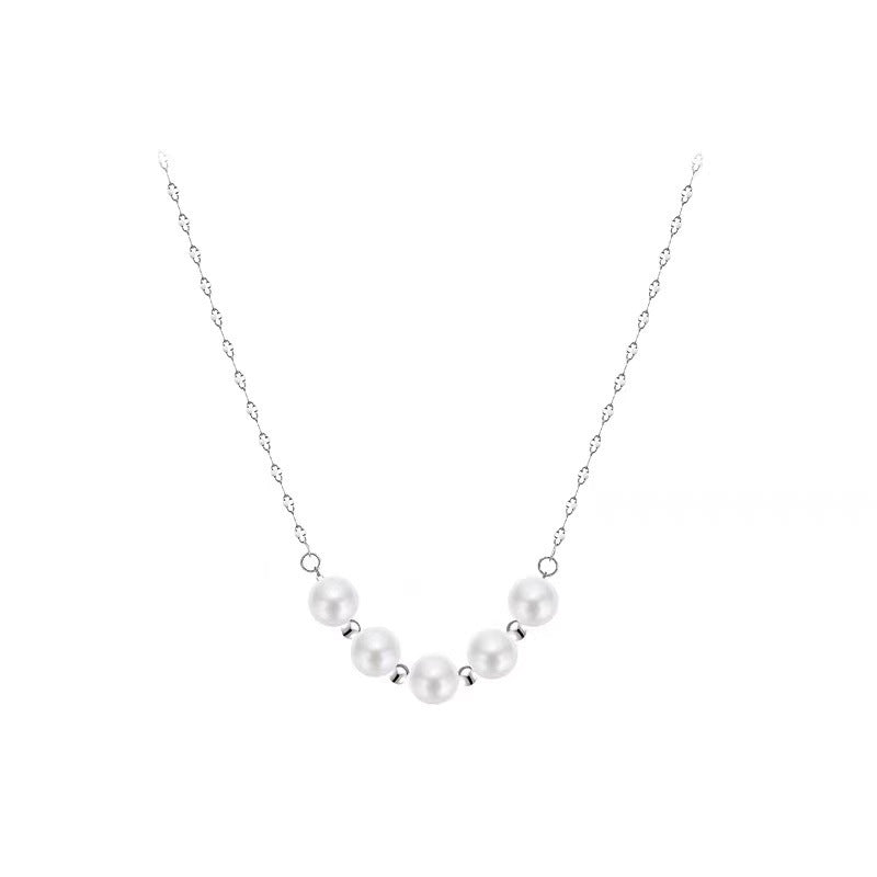 Beaded Choker Clavicle Necklace