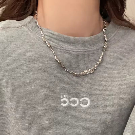 SISSLIA Hip Hop Fashion Jewelry Gift Stainless Steel Pendant Necklaces