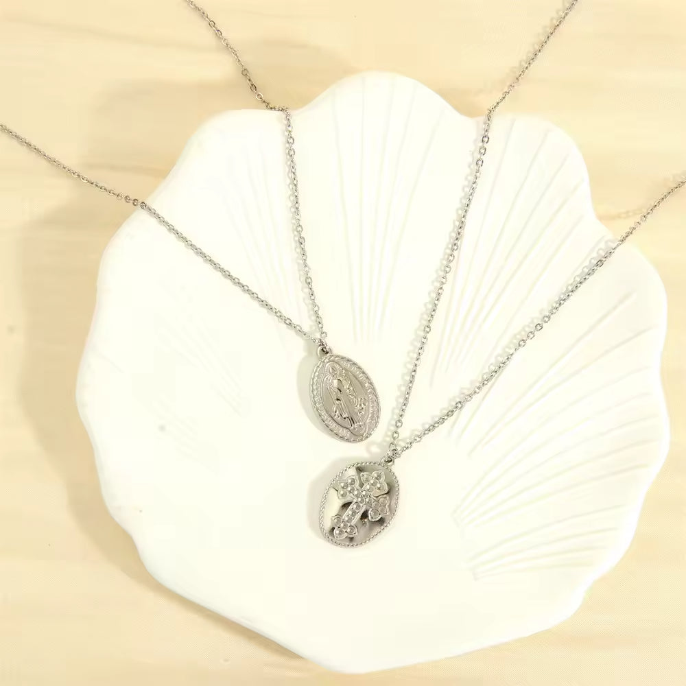 All categories Featured selections Trade Assurance Buyer Central Help Center Get the app Become a supplier SISSLIA New Trendy 18k Gold Plated Coin Necklace Disc Round Circle Pendant Necklace For Women