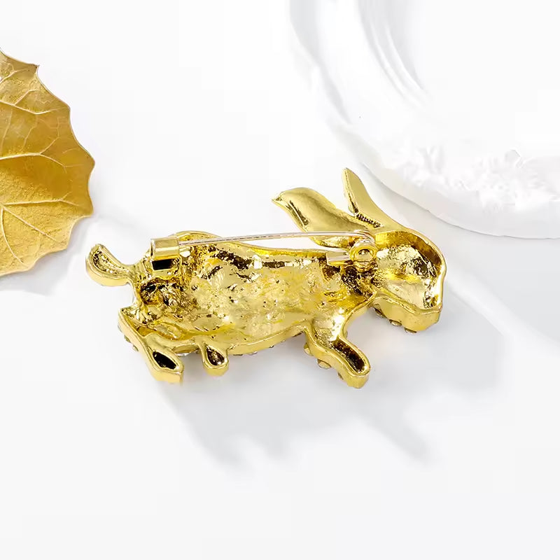 SISSLIA Cute Enamel Anime Enamel Pins Zodiac Fashion Jewelry Brooches Rabbit Rhinestone Available Vintage 12 Children's Clothing