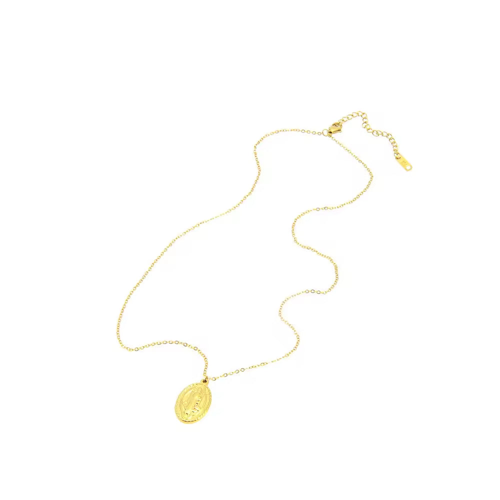 All categories Featured selections Trade Assurance Buyer Central Help Center Get the app Become a supplier SISSLIA New Trendy 18k Gold Plated Coin Necklace Disc Round Circle Pendant Necklace For Women