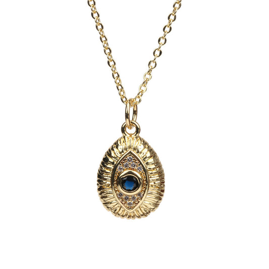 Temperament Devil's Eye Necklace