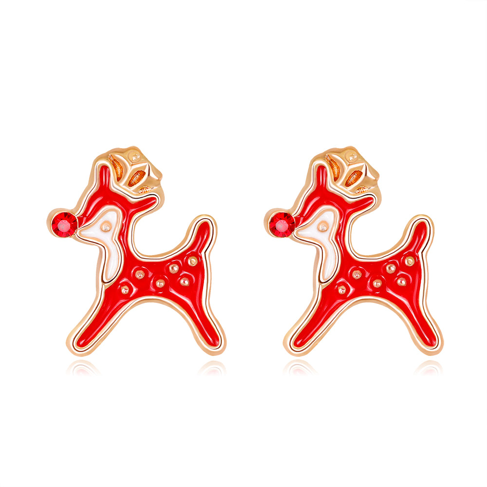 Fashion Oil Deer Earrings