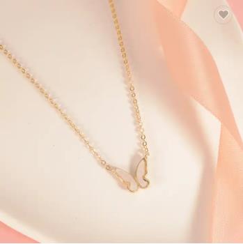 18K Stainless Steel  Butterfly Necklaces