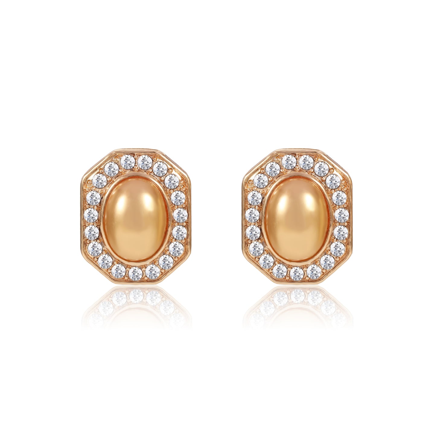 S925 Fashion Rhinestone Stud Earrings