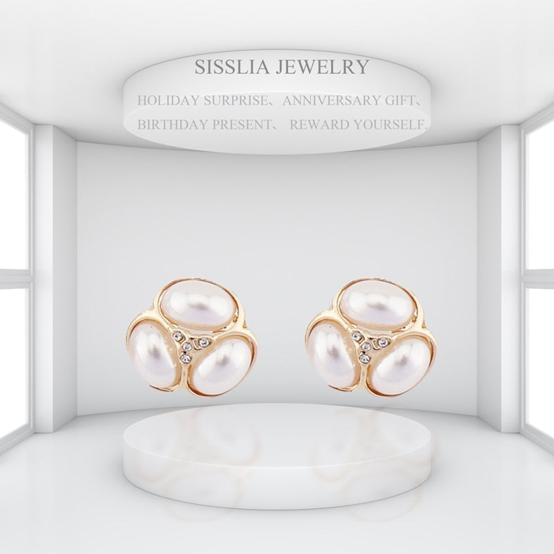Pearl S925 Earrings