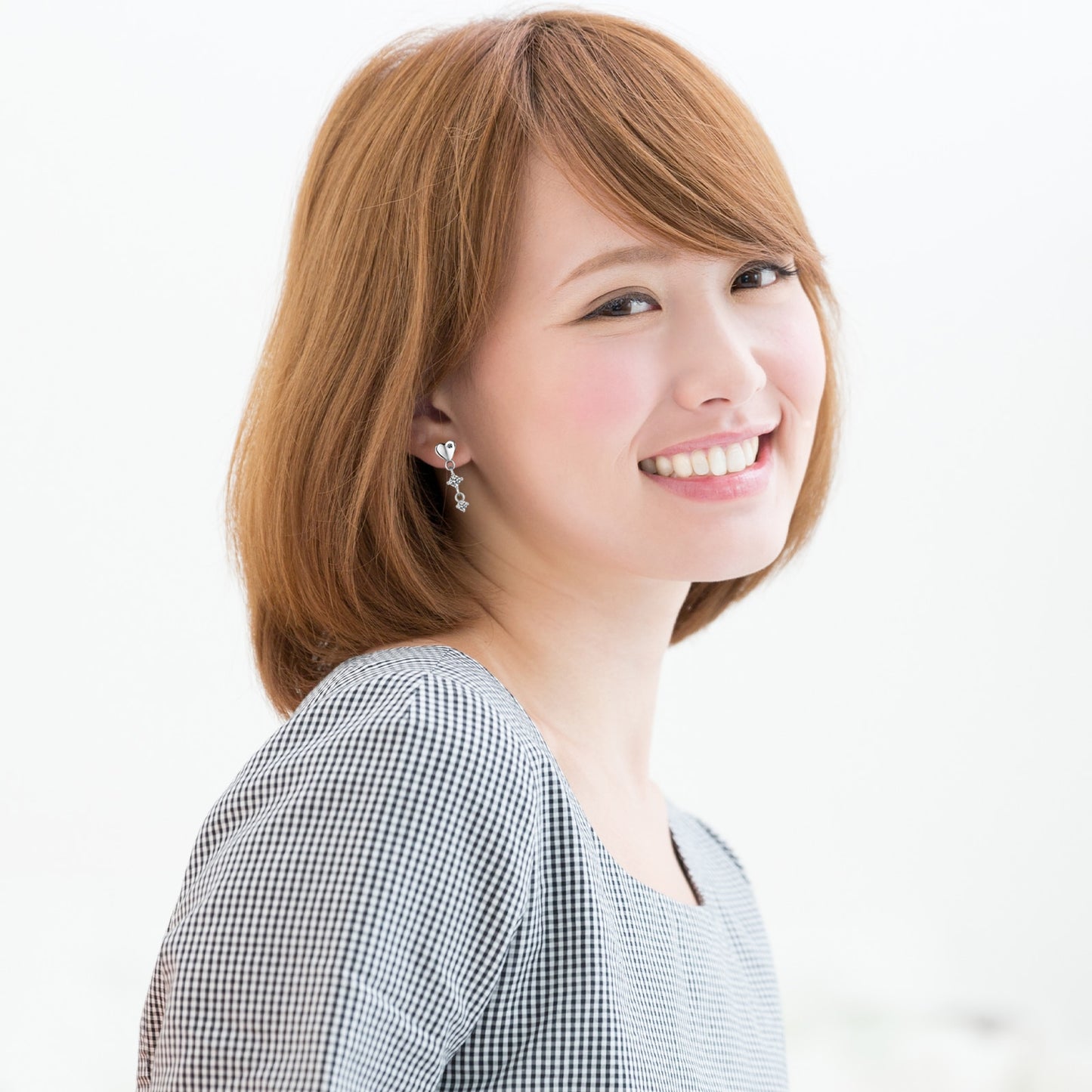 Rhinestone Earrings 925 Silver