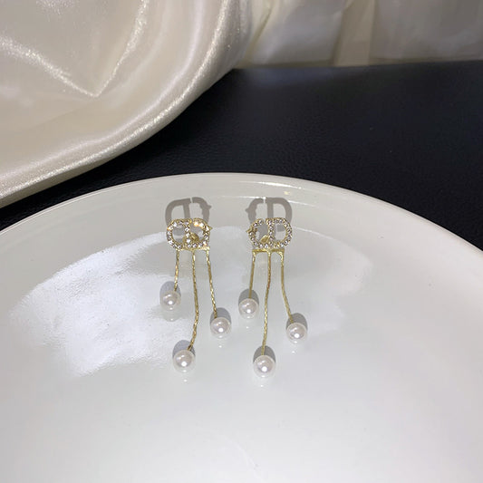 Pearl Earrings Gold Plated