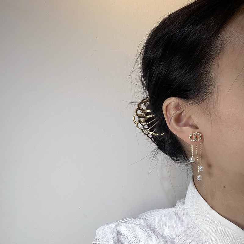 Pearl Earrings Gold Plated