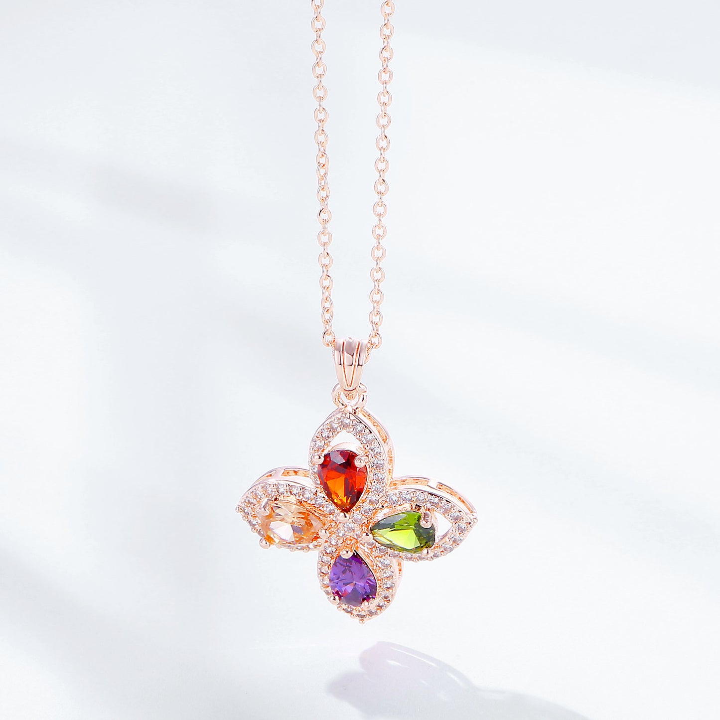 Devil's Eye Copper Alloy Necklace