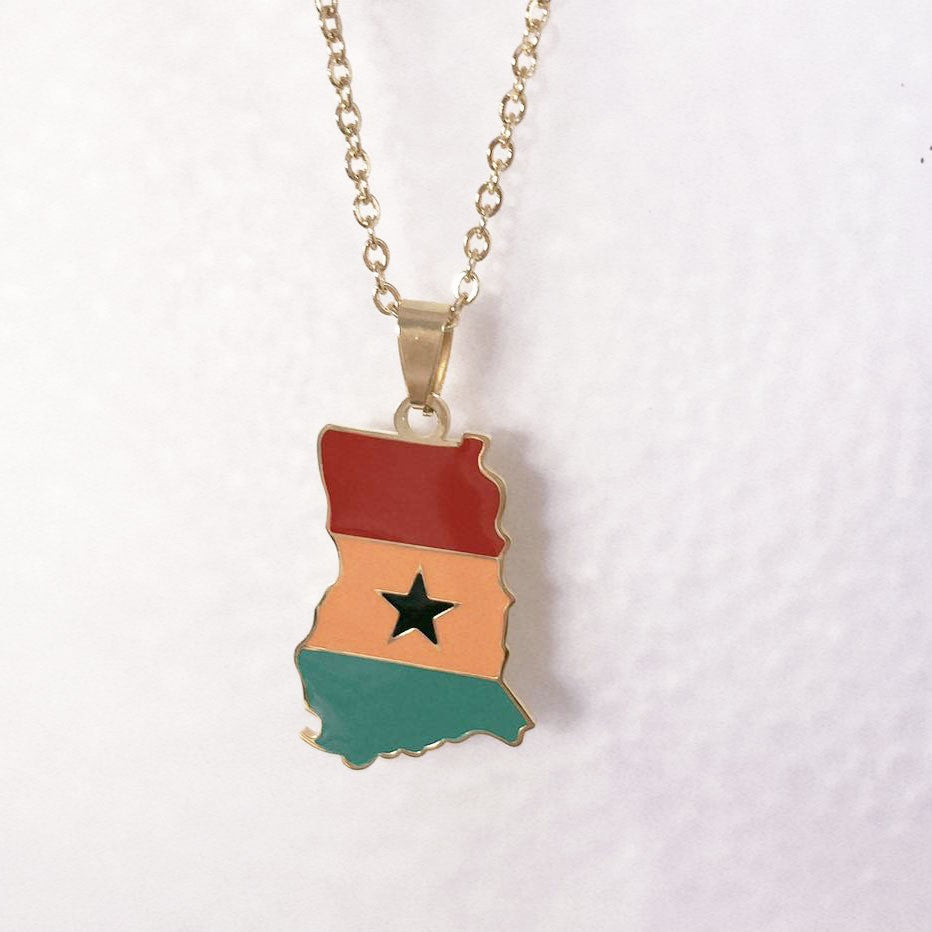 SISSLIA Hip-hop Pendant Necklace Jewelry Golden Color Stainless Steel Chain For Women