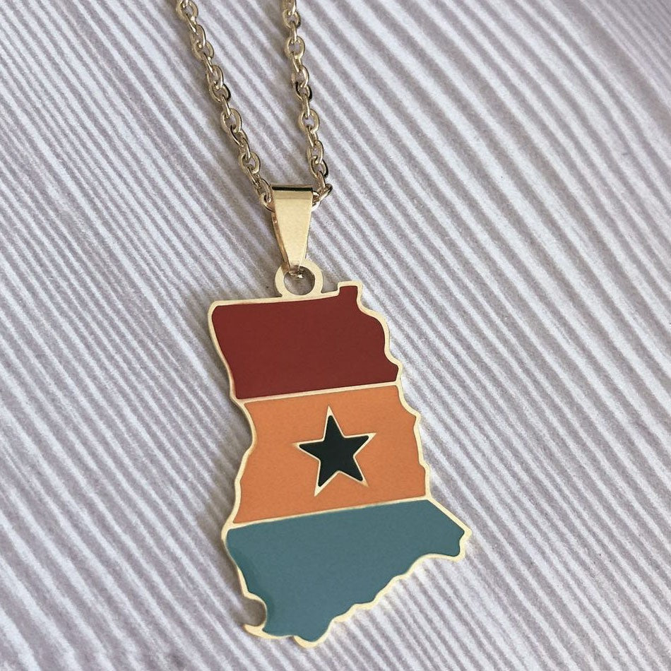 SISSLIA Hip-hop Pendant Necklace Jewelry Golden Color Stainless Steel Chain For Women