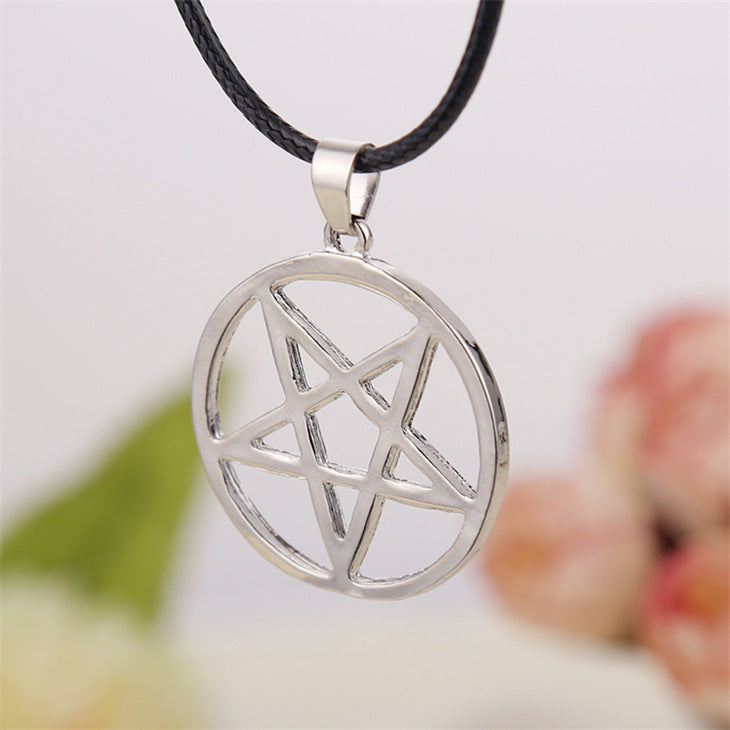 SISSLIA Custom Stainless Steel Five-pointed Star Personality Necklace Jewelry For Women