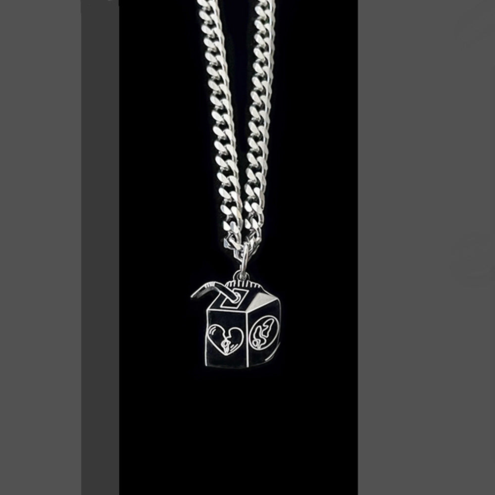SISSLIA Flower Pendant Necklacaes For Women Multilayer Geometric Jewelry Trendy Alloy Chain Necklace