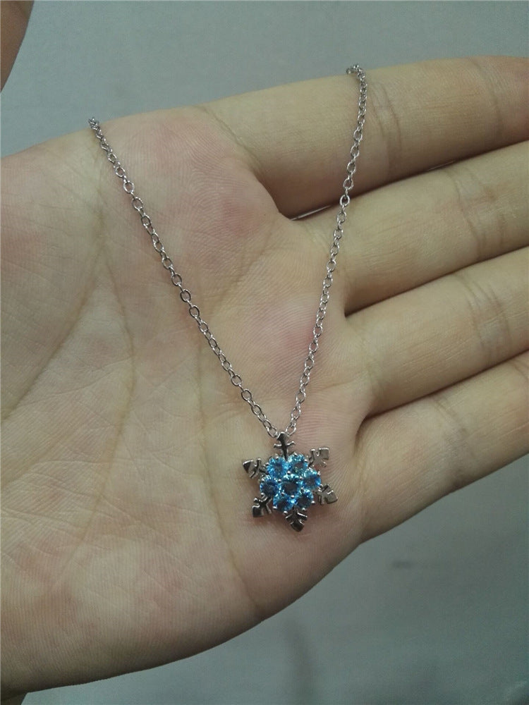 Snowflake Pendant Necklace