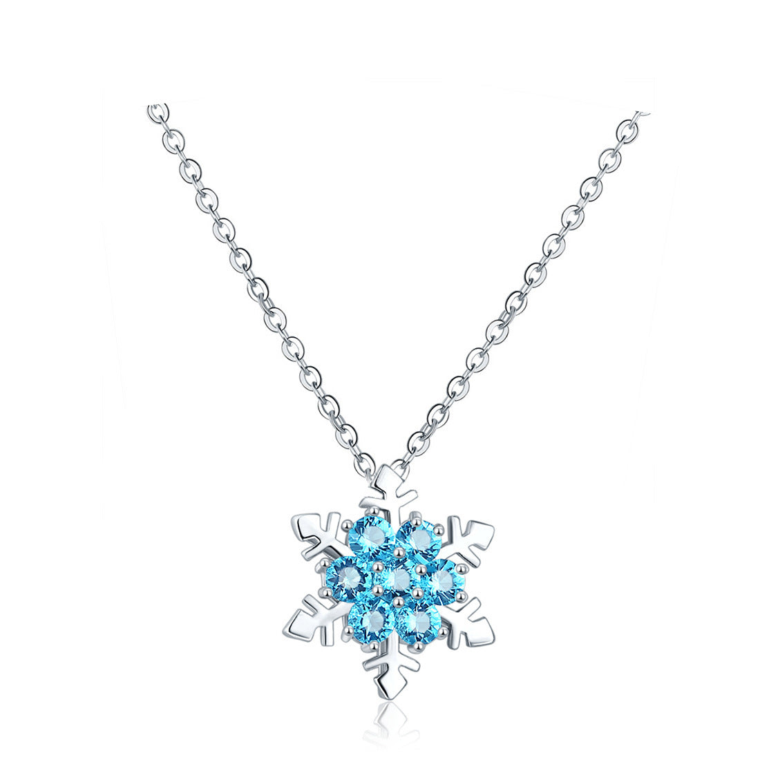 Snowflake Pendant Necklace