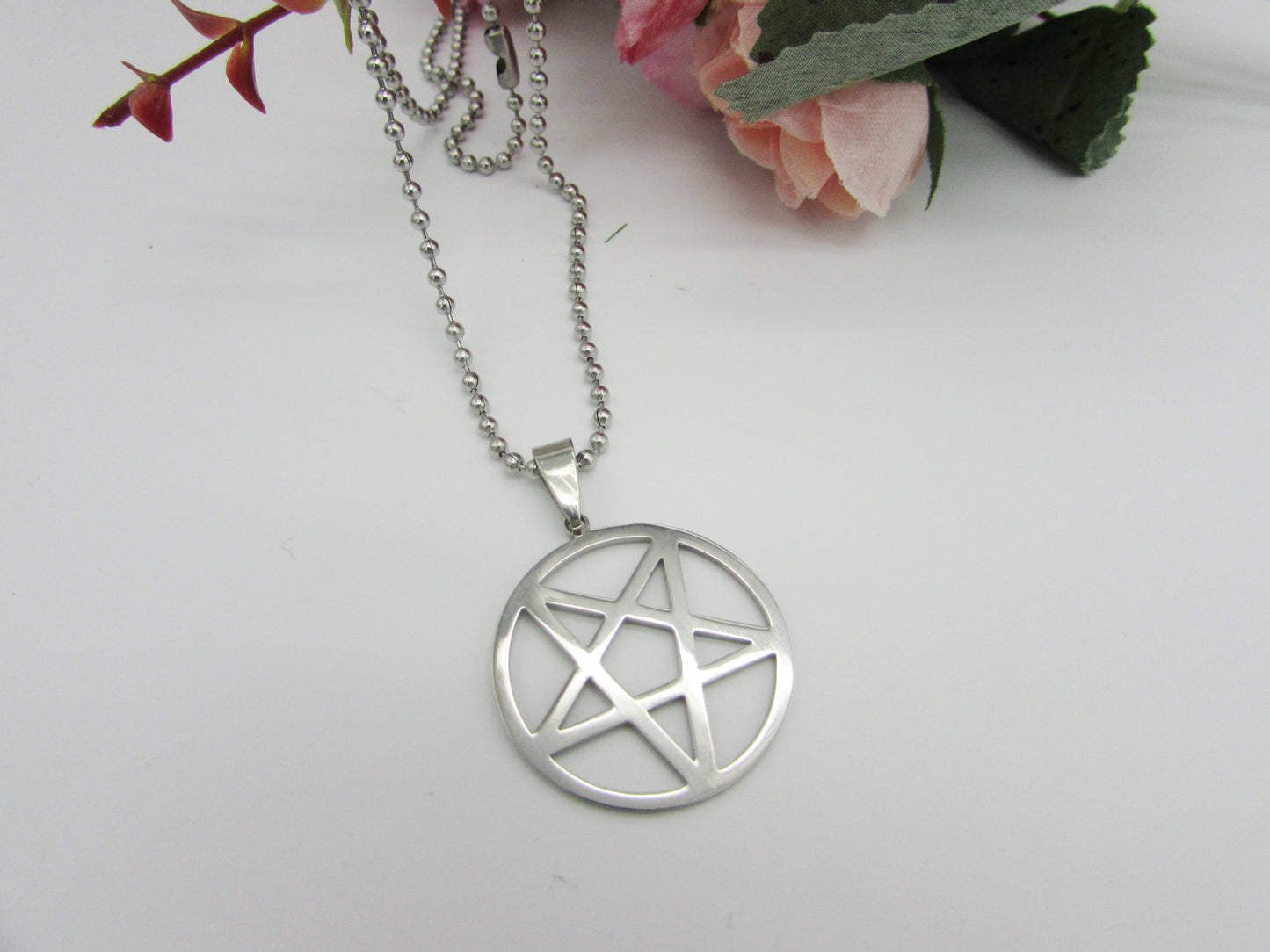 SISSLIA Custom Stainless Steel Five-pointed Star Personality Necklace Jewelry For Women