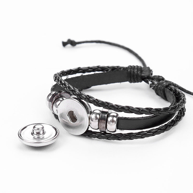 SISSLIA12 Constellation Luminous Bracelet men Leather Bracelet Charms Bracelets Aries Pisces Aquarius Leo Scorpio Libra jewelry
