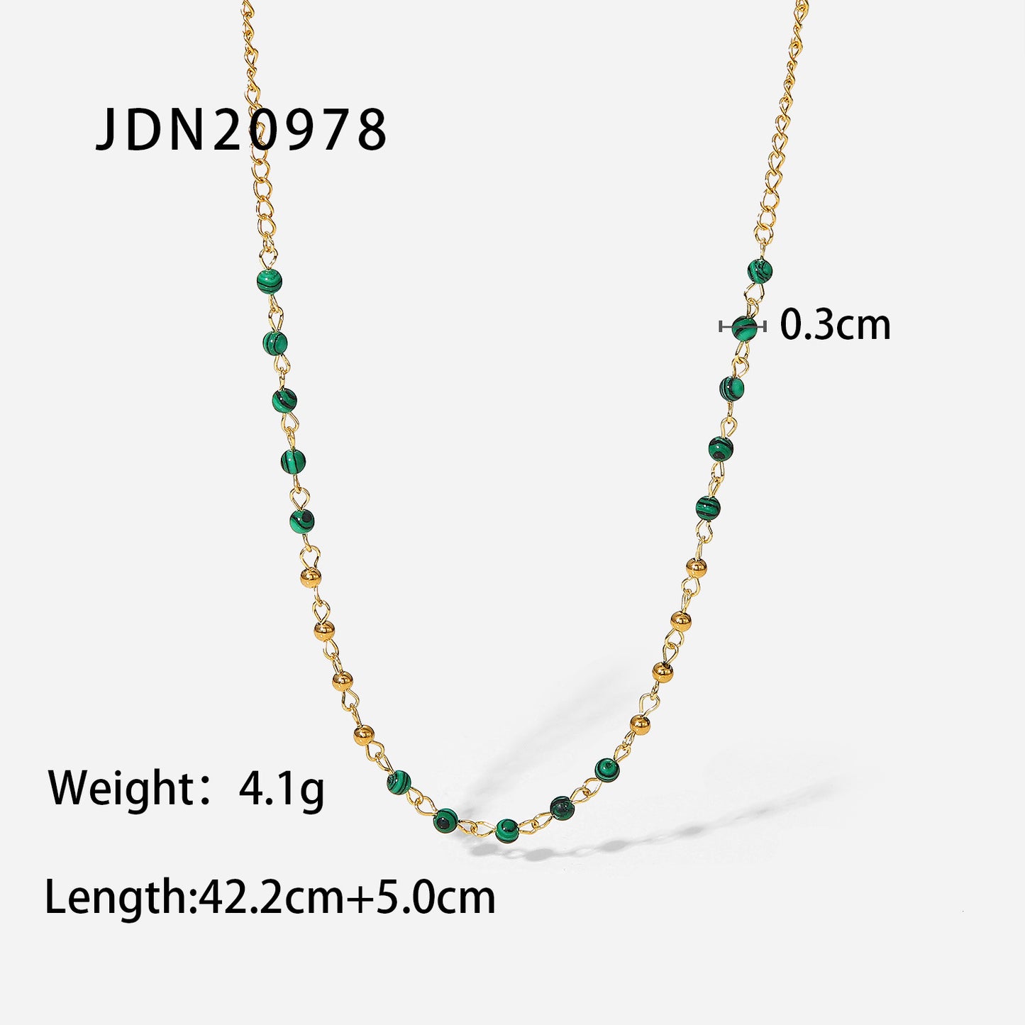 SISSLIA 2024 New Trend High Quality Selling 18K Gold Plated Turquoise Pearl Necklace for Women