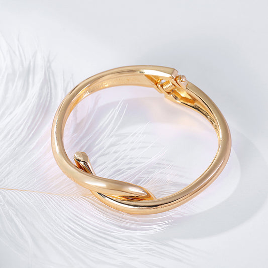 Zinc Alloy Geometric Bracelet