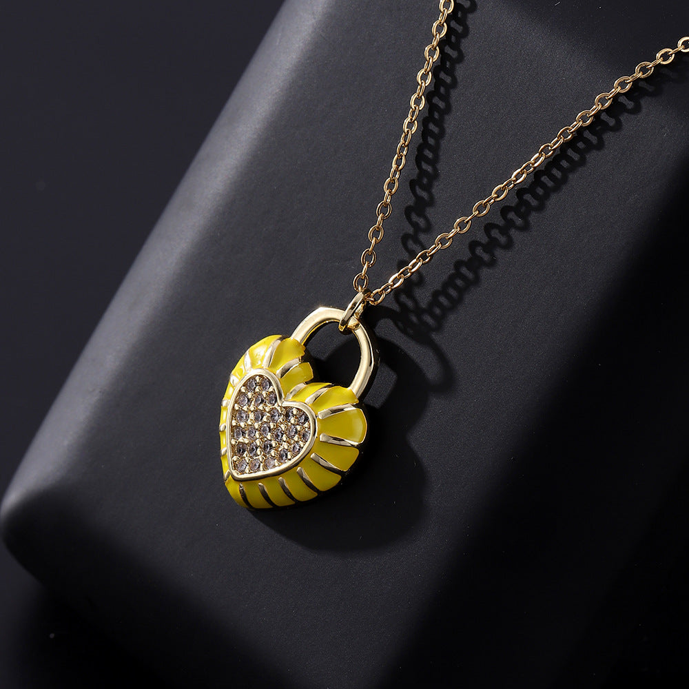 Broken Heart Pendant Necklace