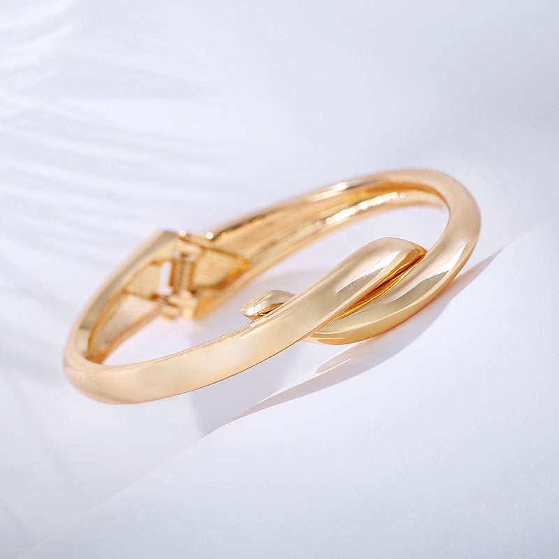 Zinc Alloy Geometric Bracelet