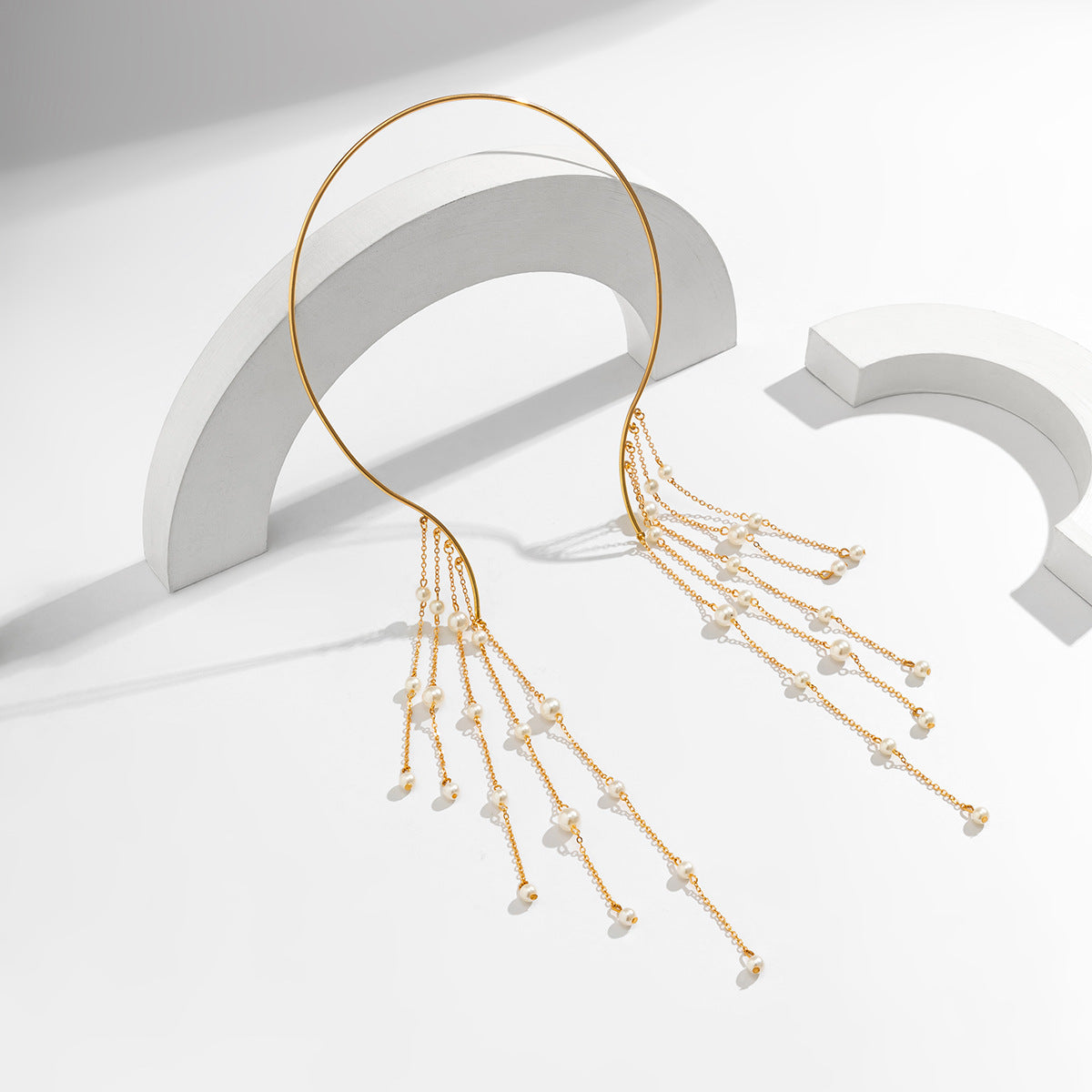 Sisslia Fashion Fine Jewelry Gold Plated necklaces For Women Pearl Necklace Personality Bohemian Fashion Necklaces