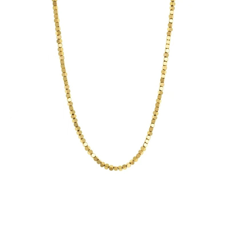 Square Beaded Chokers Necklaces
