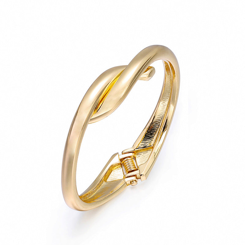 Zinc Alloy Geometric Bracelet