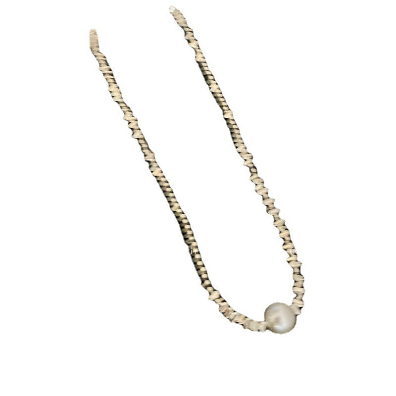 SISSLIA 2023 New Luxury Customized Necklace Pearl Design Rhinestone Fashion Jewelry Necklaces