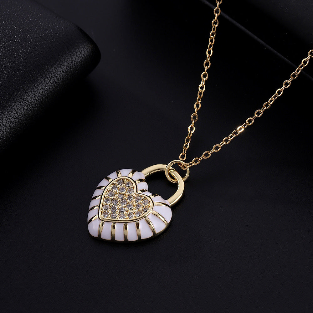 Broken Heart Pendant Necklace