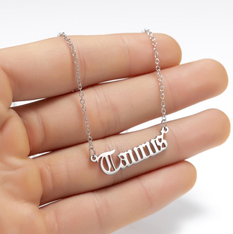 SISSLIA Gold Plated Stainless Steel Women Fashion Astrology Pendant Zodiac Sign Horoscope Necklace For Women