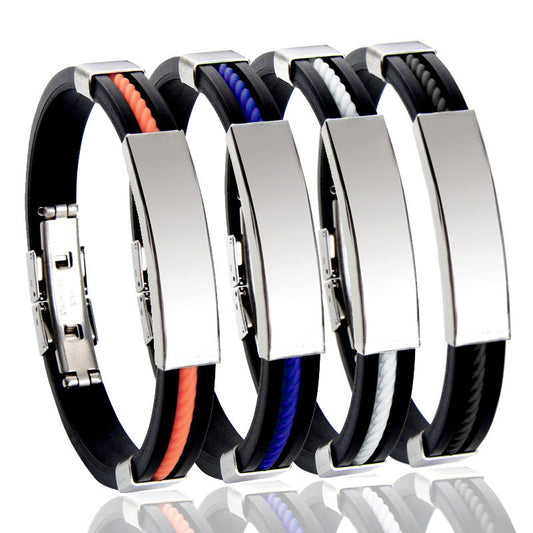 SISSLIA Fashion Men‘s Women Magnetic Lymph Drainage Magnetic Detox Bracelet Slimming Magnetic Therapy Bracelet&Bangle Jewelry