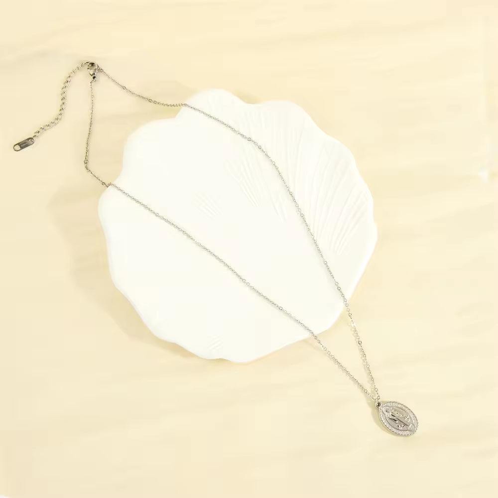 All categories Featured selections Trade Assurance Buyer Central Help Center Get the app Become a supplier SISSLIA New Trendy 18k Gold Plated Coin Necklace Disc Round Circle Pendant Necklace For Women