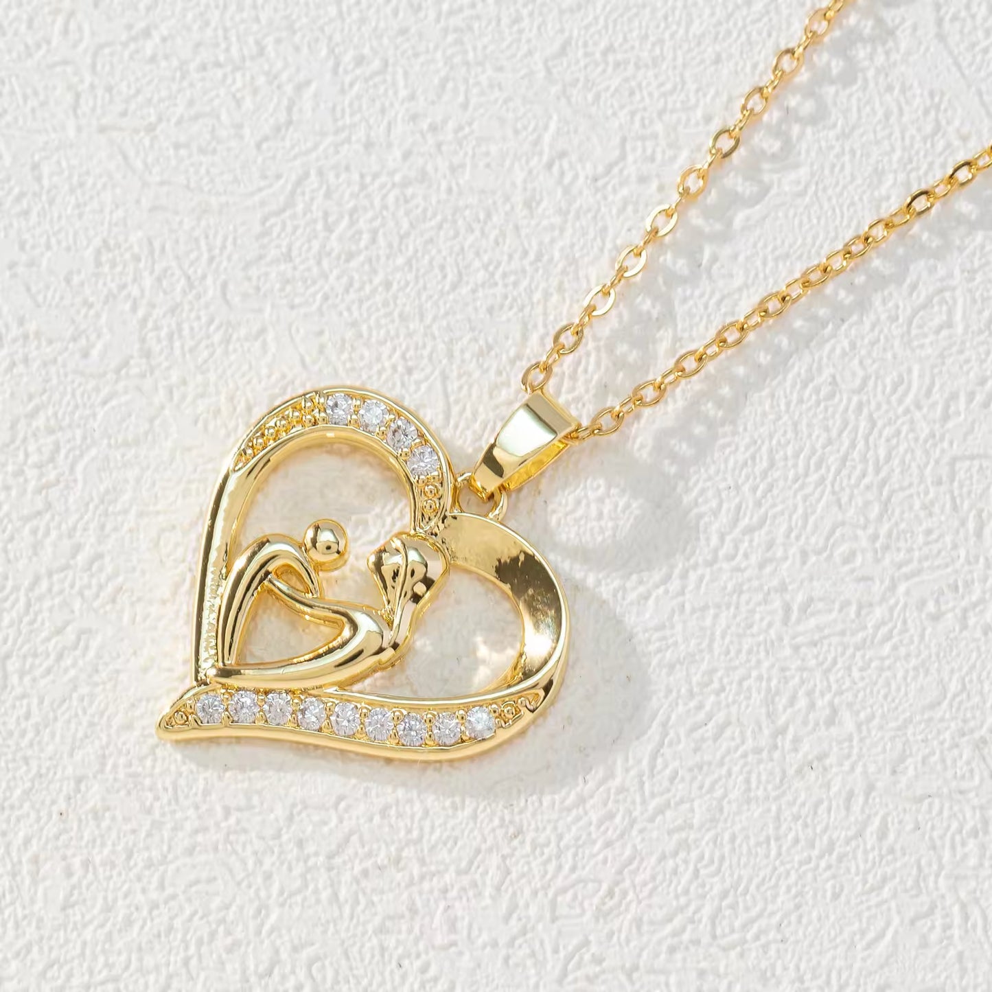 Fashion Mom Letter Love Necklace Mother's Day Gift Necklace Charms Pendant Necklace The Best Gift For Mother