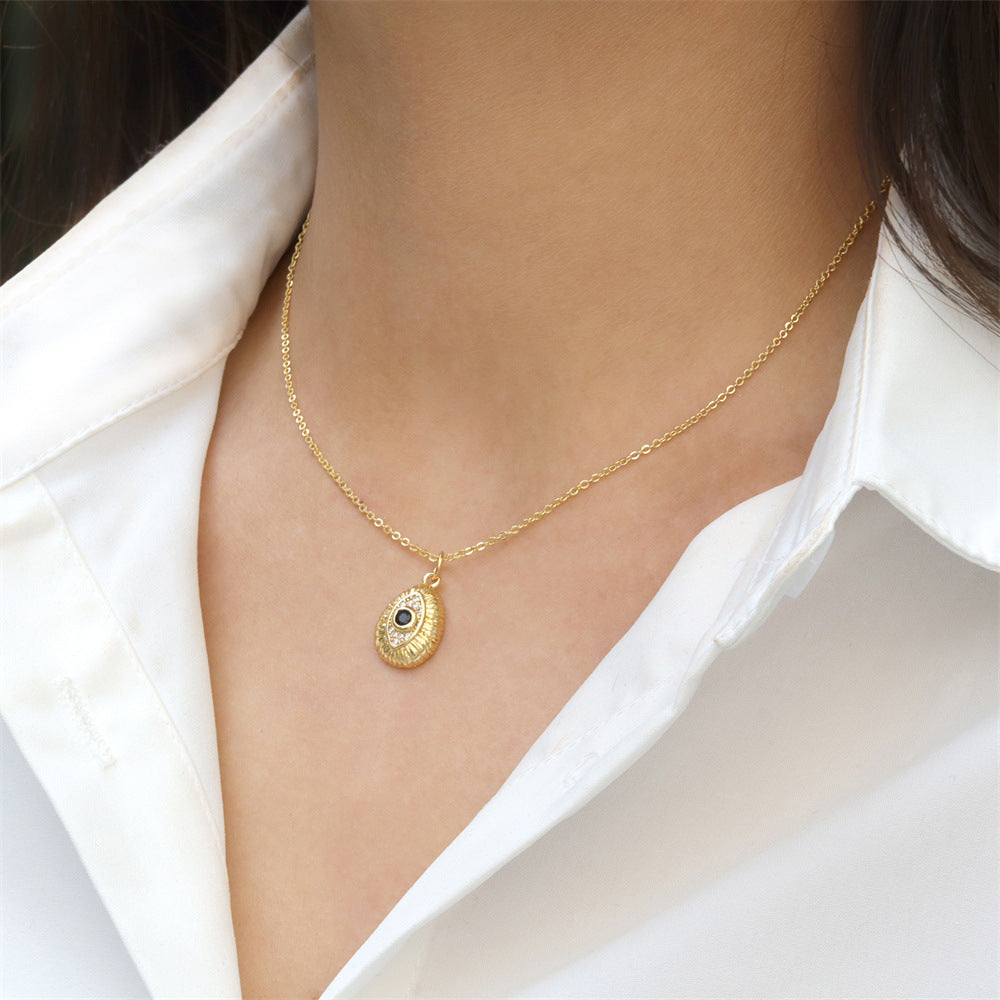 Temperament Devil's Eye Necklace