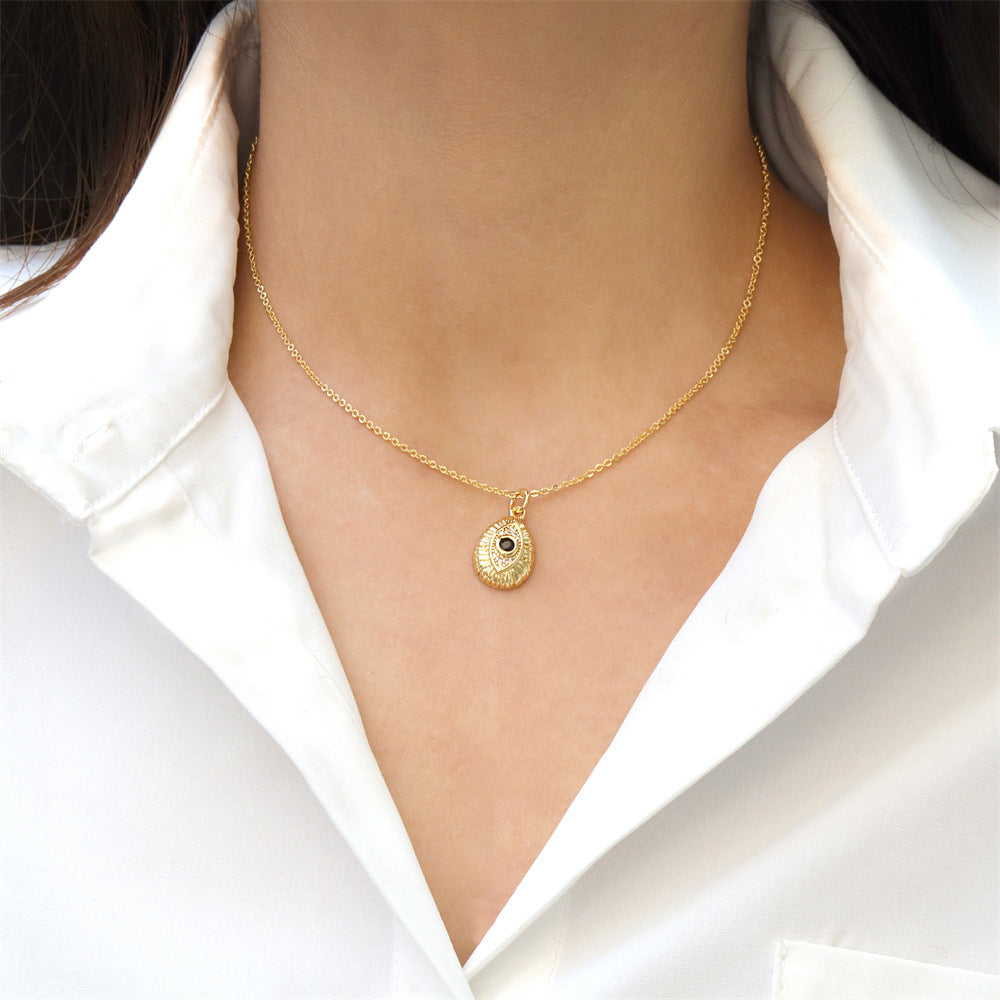 Temperament Devil's Eye Necklace