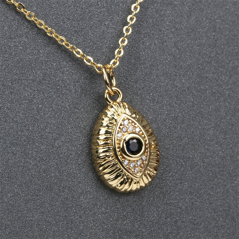 Temperament Devil's Eye Necklace
