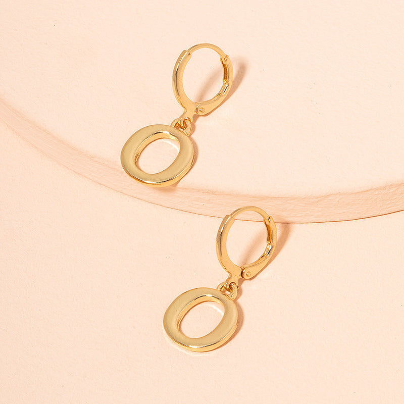 Letter Dangling Earring