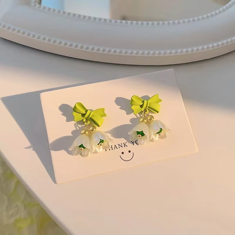 Fashion Jewelry For Women Etrendy New Jewelry Elegant Earing Rhinestone Pearl Circles Earrings