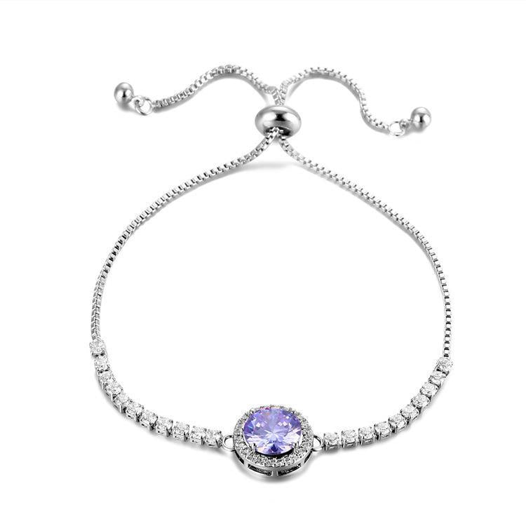 Diamond Personalized Adjustable Bracelet