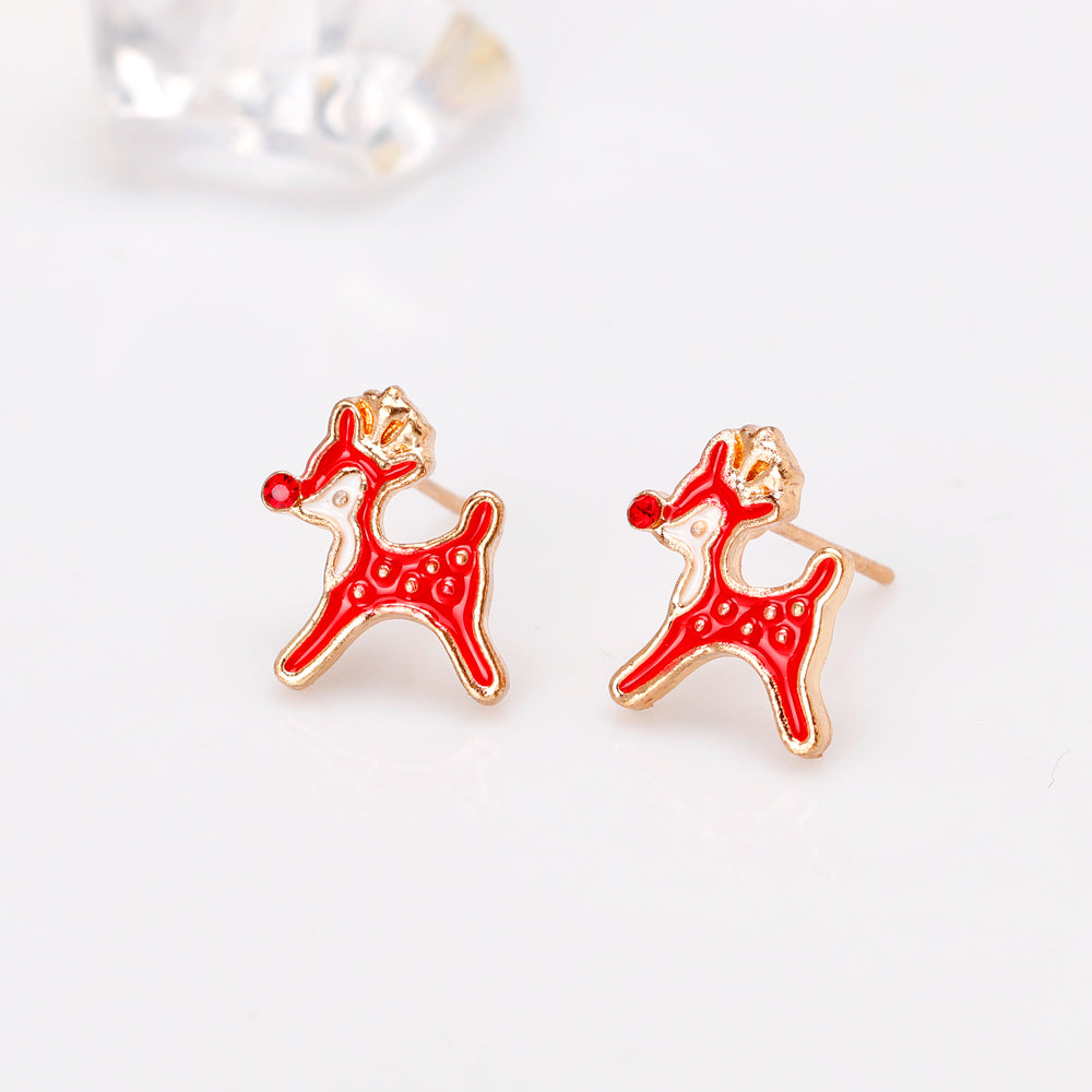 Fashion Oil Deer Earrings